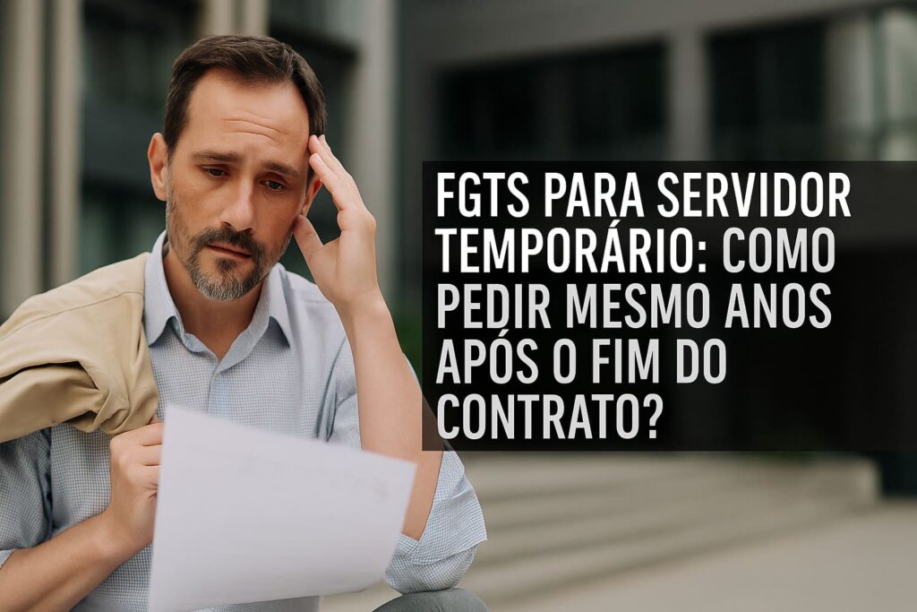 FGTS Para Servidor Temporário: Como Pedir Mesmo Anos Após o Fim do Contrato?